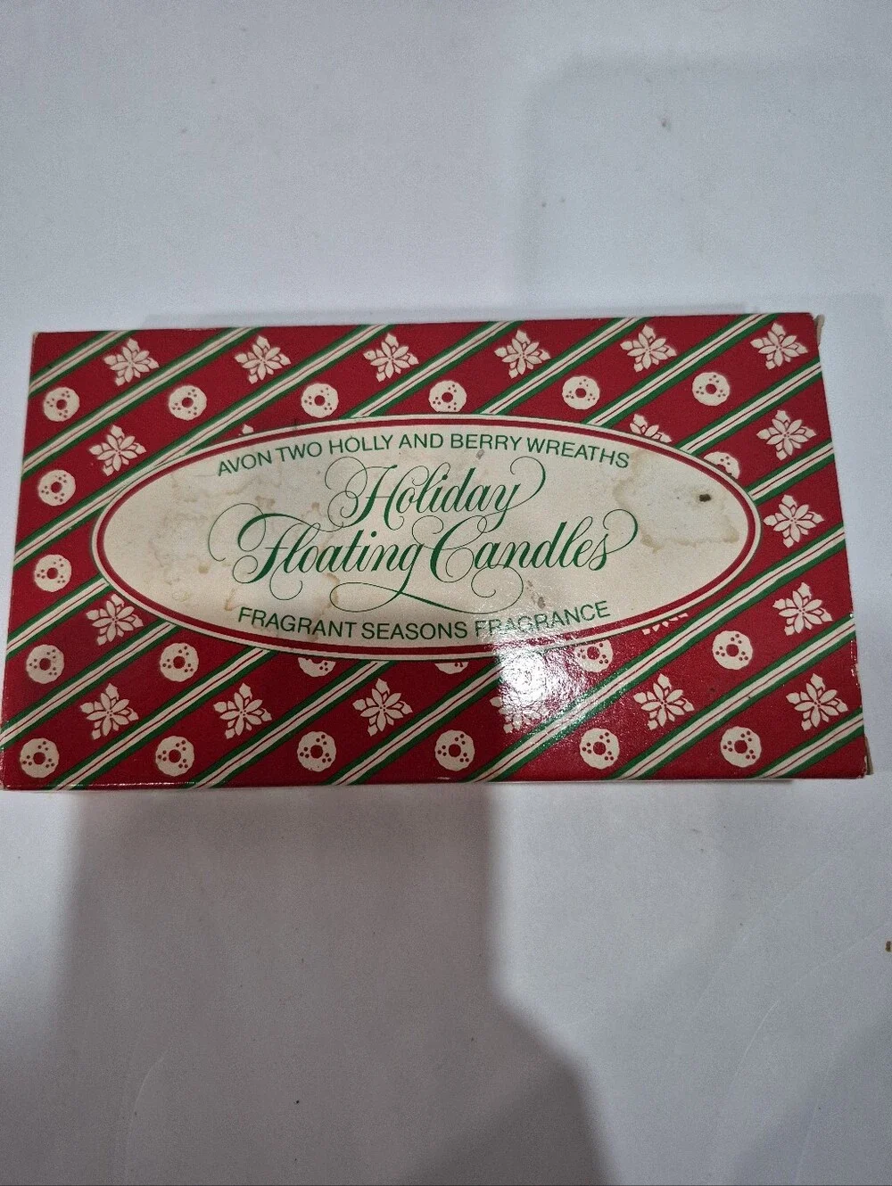 New Oldstock Vintage Christmas Decor Holiday Floating Candles